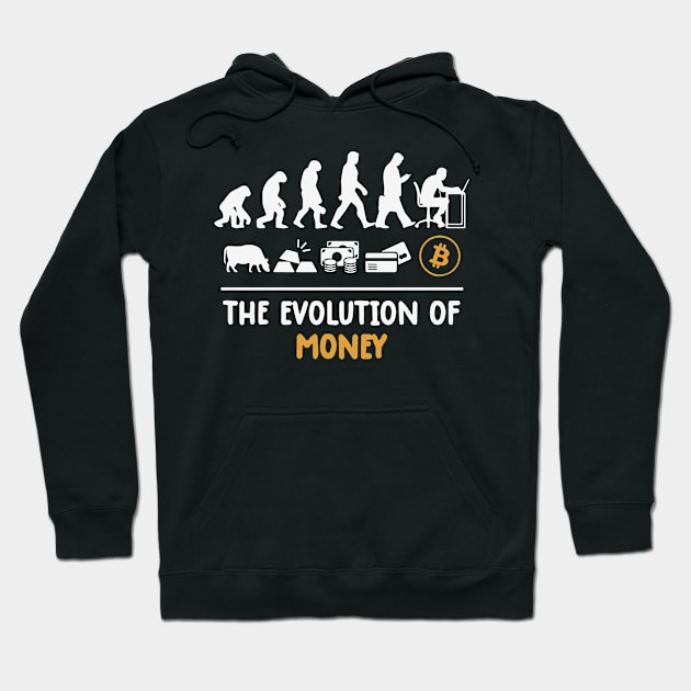 Elon Musk Bitcoin The Evolution Of Money Hoodie by thedoomseed